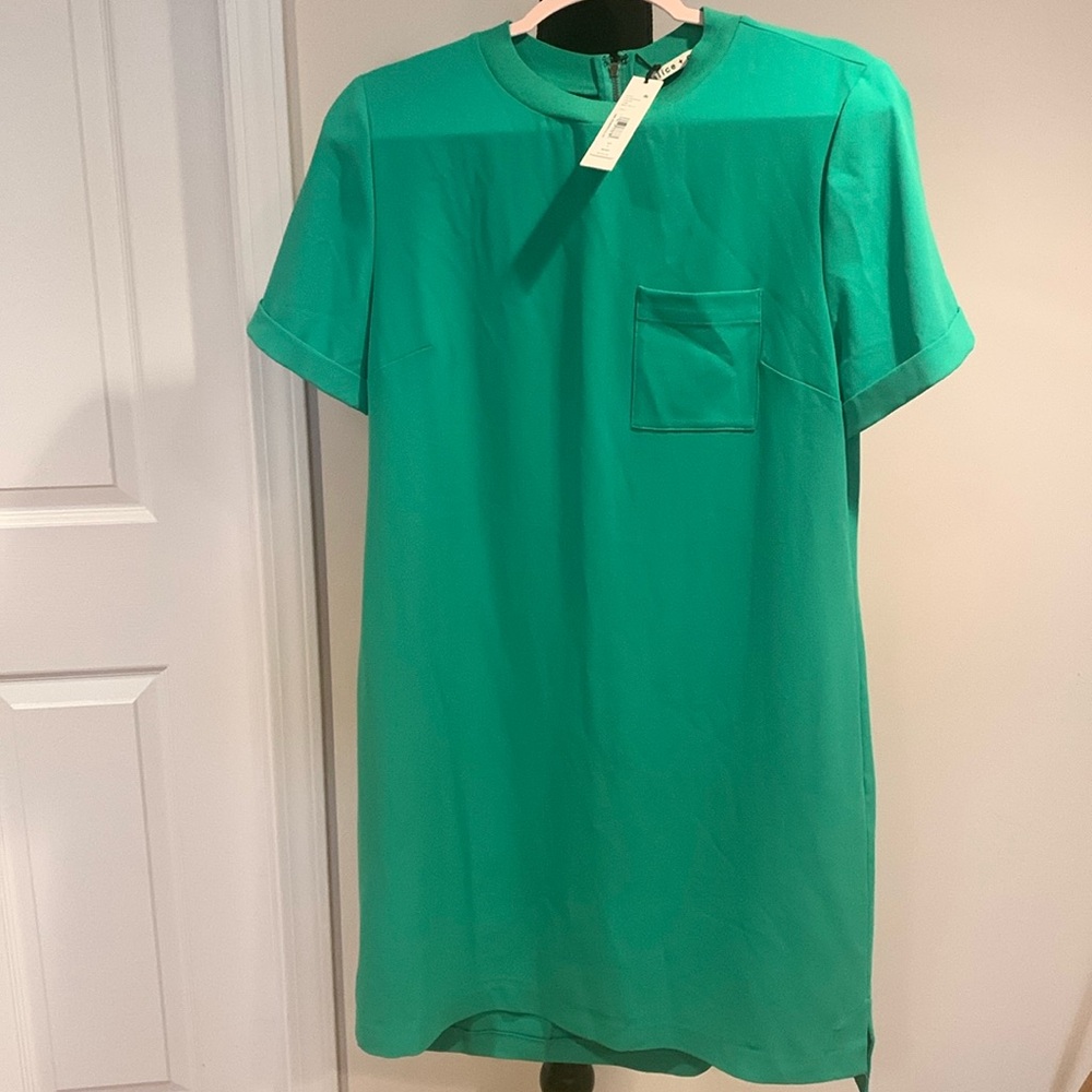 NWT Alice & Olivia Green Dress Size Large